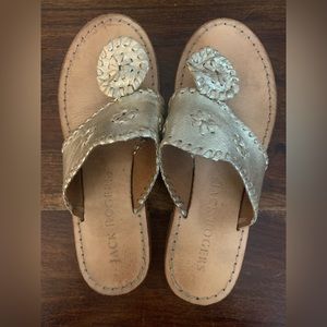 Jack Rogers Youth Gold Size 2